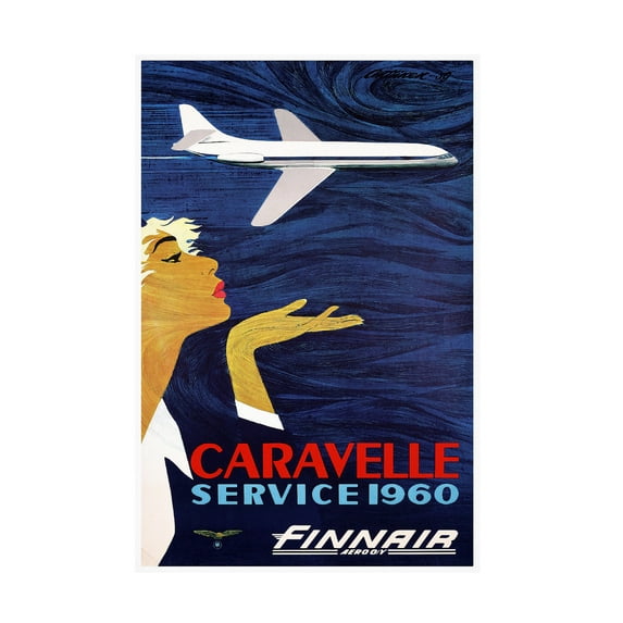 Trademark Fine Art 'Travel 43' Canvas Art by Vintage Lavoie