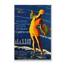 Trademark Fine Art 'Travel 45 II' Canvas Art by Vintage Lavoie