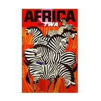 Trademark Fine Art 'Travel 6' Canvas Art by Vintage Lavoie