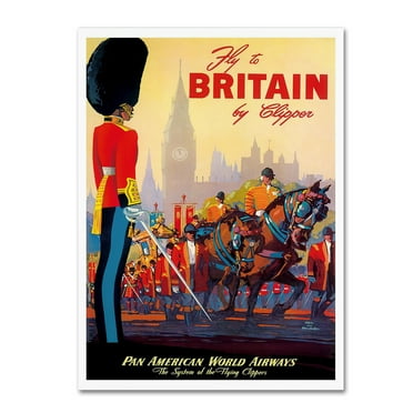 Trademark Fine Art 'Travel 8' Canvas Art by Vintage Lavoie