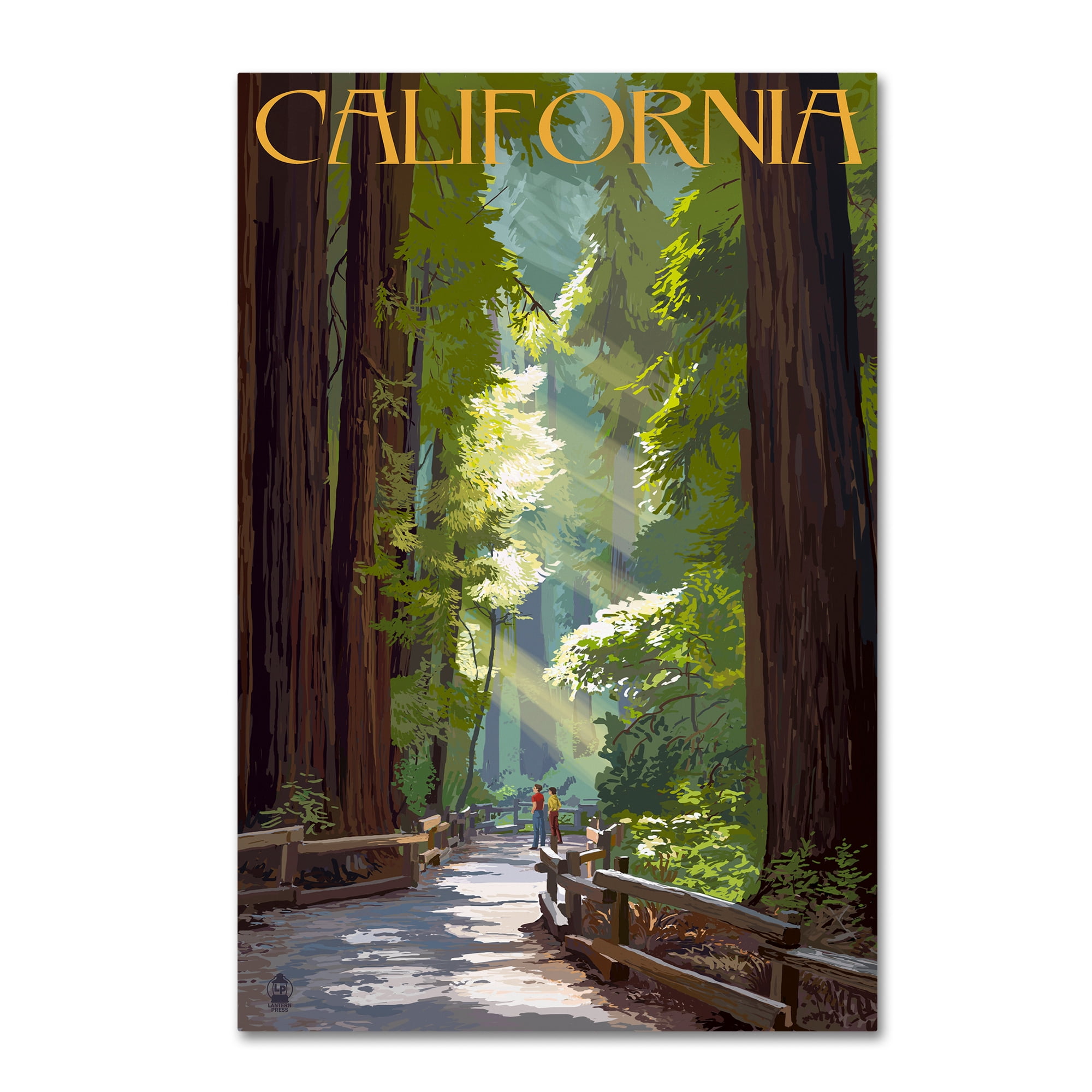 Trademark Fine Art 'Travel 83' Canvas Art by Lantern Press