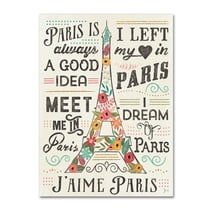 Trademark Fine Art 'Travel Blossoms I Light' Canvas Art by Jess Aiken