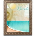 thumbnail image 1 of Trademark Fine Art Travel Ornate Framed Art ' Miami Beach ' by Color Bakery, 1 of 1