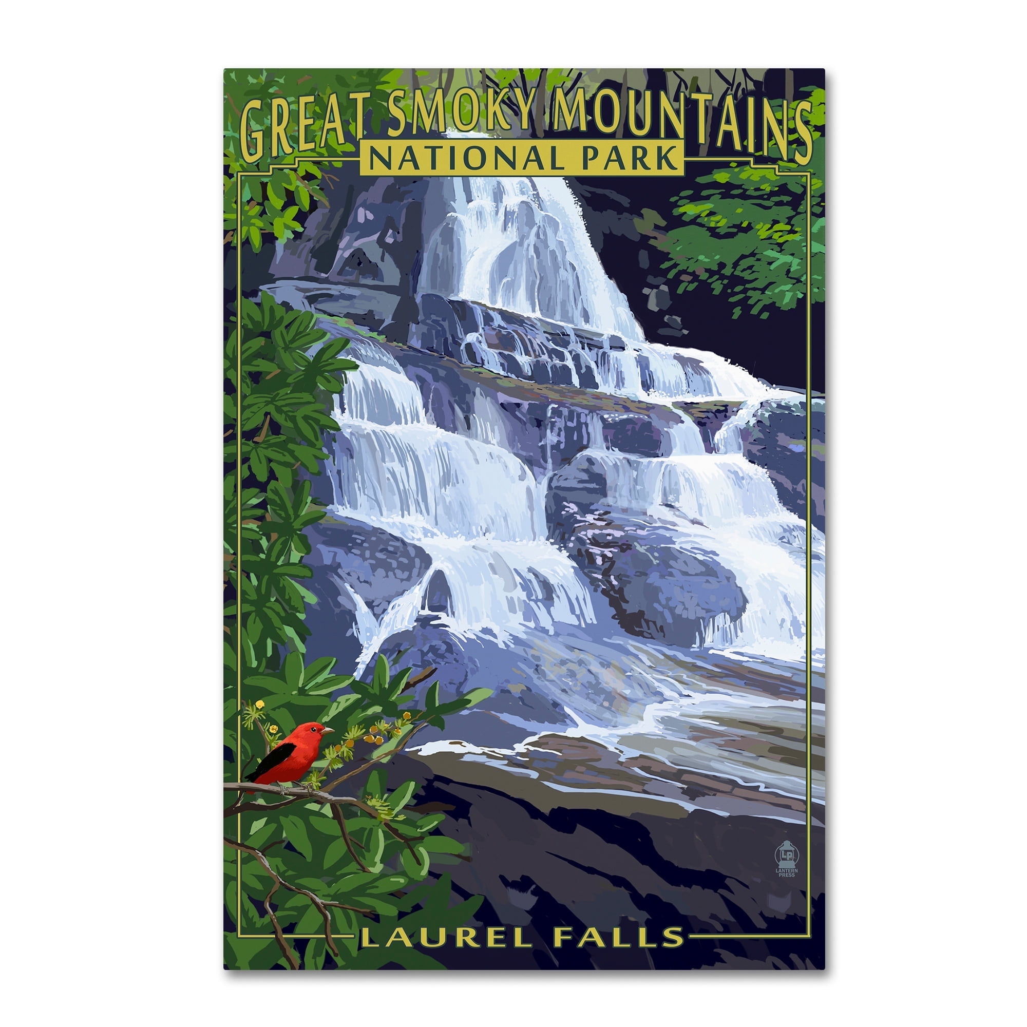 Trademark Fine Art 'Travel Poster 104' Canvas Art by Lantern Press