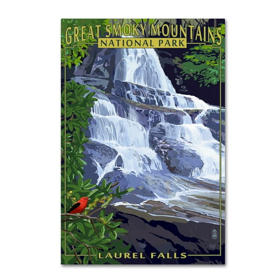 Trademark Fine Art 'Travel Poster 104' Canvas Art by Lantern Press