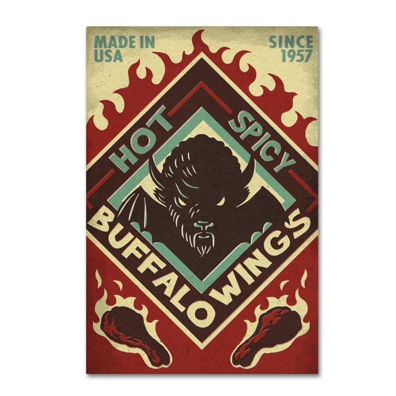 Trademark Fine Art 'Travel Poster 90' Canvas Art by Lantern Press