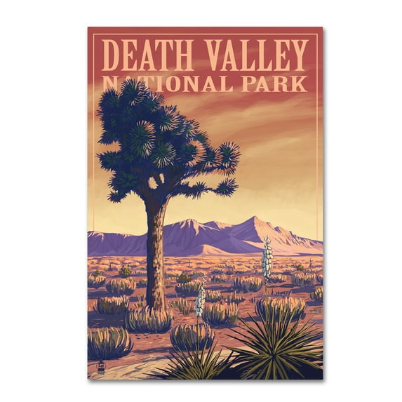 Trademark Fine Art 'Travel Poster 95' Canvas Art by Lantern Press