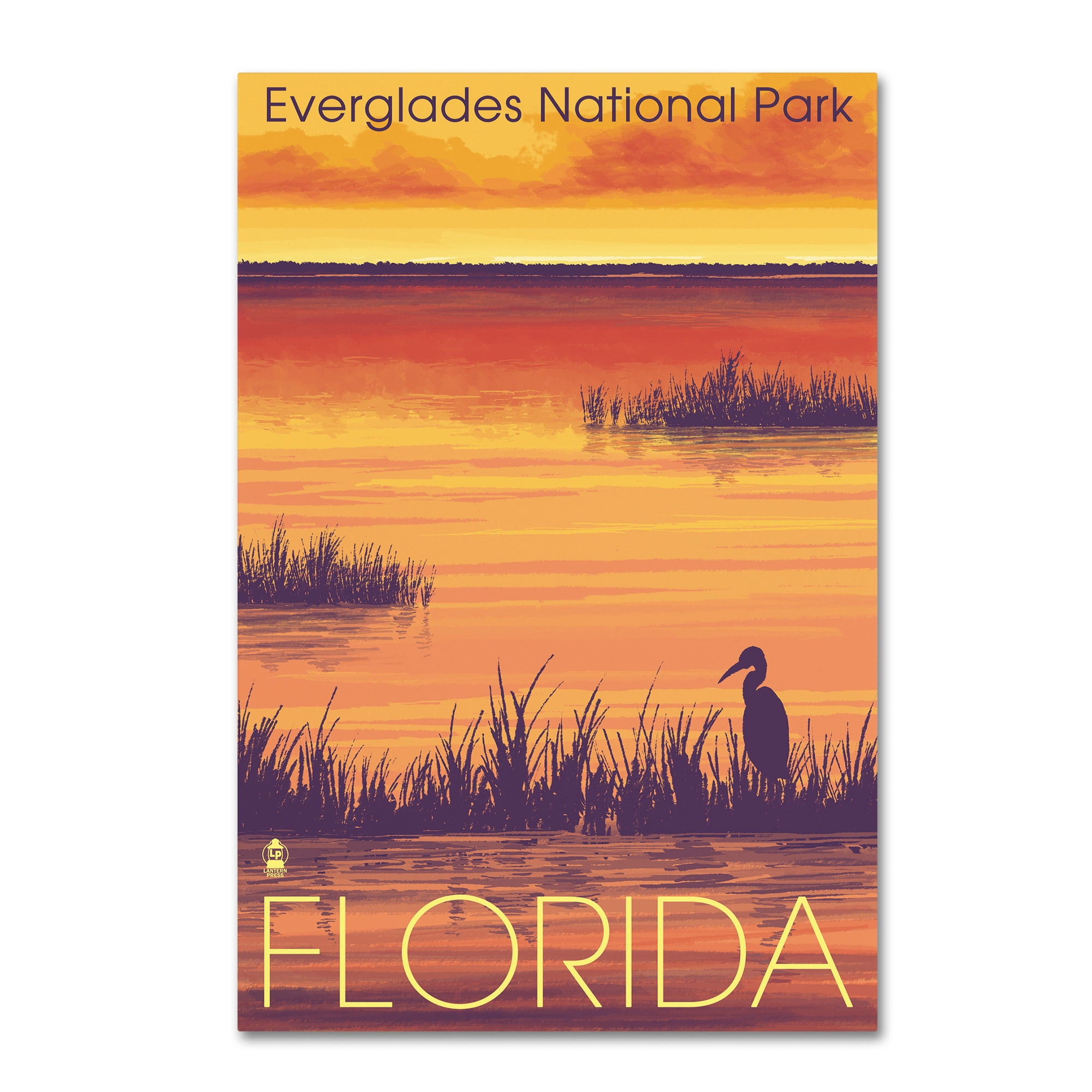 Trademark Fine Art 'Travel Poster 96' Canvas Art by Lantern Press