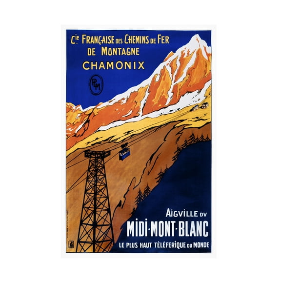 Trademark Fine Art 'Travel Rail 13' Canvas Art by Vintage Lavoie