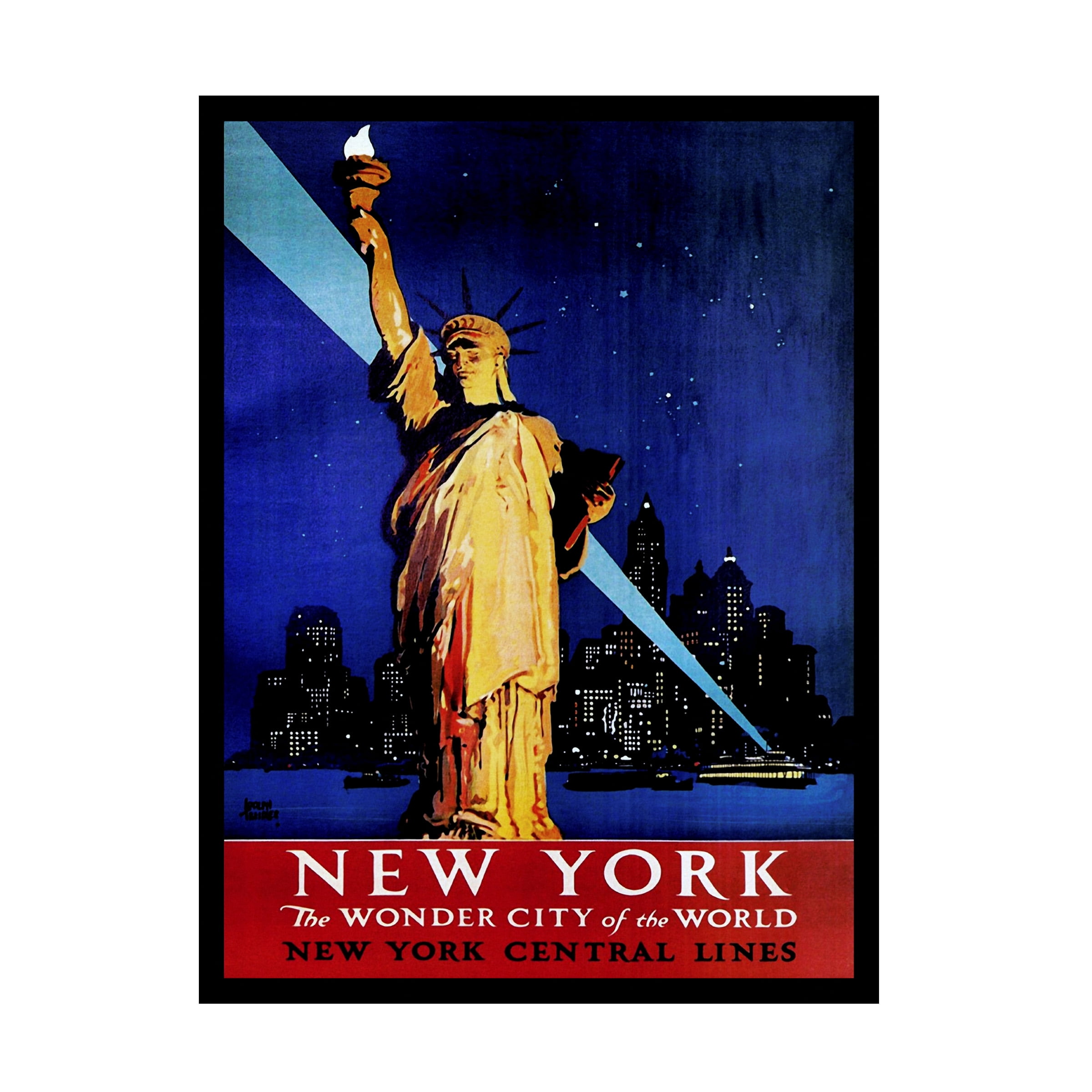 Trademark Fine Art 'Travel Rail 4' Canvas Art by Vintage Lavoie
