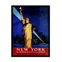 Trademark Fine Art Vintage Lavoie Travel Rail 4 Canvas Wall Art - 35x47