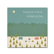 Trademark Fine Art 'Traveling the World' Canvas Art by Tammy Kushnir