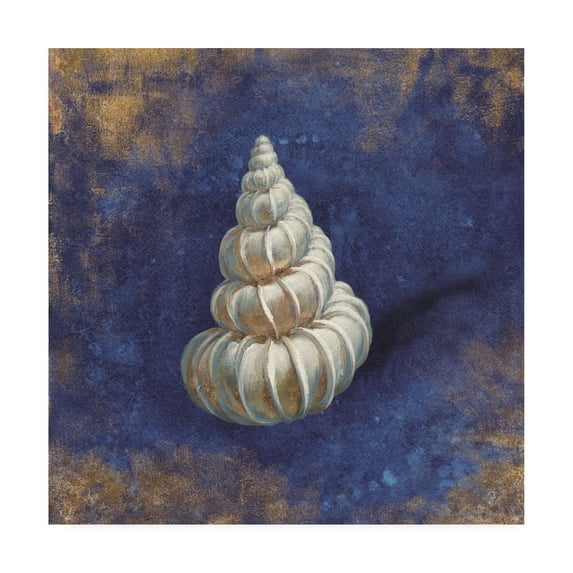 Trademark Fine Art 'Treasures from the Sea Indigo II' Canvas Art by Danhui Nai