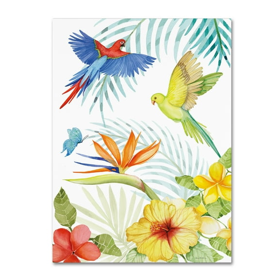 Trademark Fine Art 'Treasures of the Tropics II' Canvas Art by Kathleen Parr McKenna