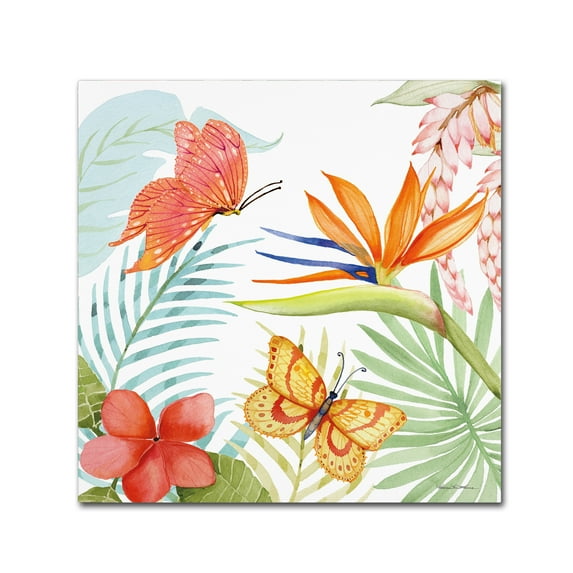 Trademark Fine Art 'Treasures of the Tropics IV' Canvas Art by Kathleen Parr McKenna