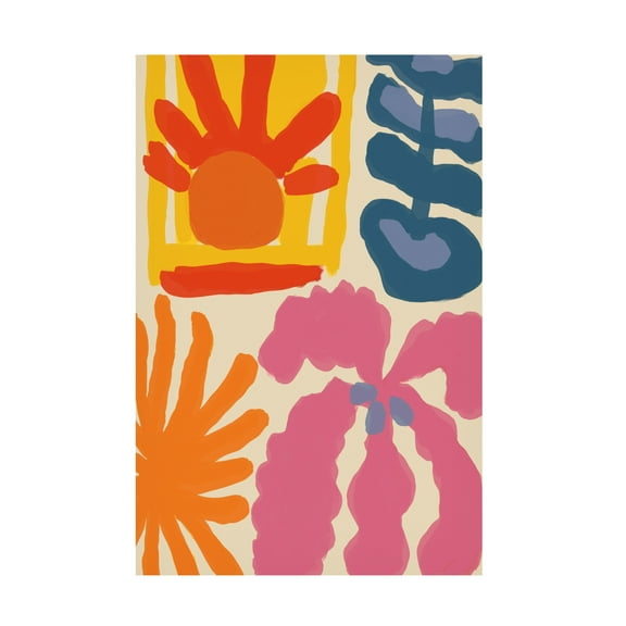 Trademark Fine Art Treechild Happy Summer No 2 Canvas Wall Art