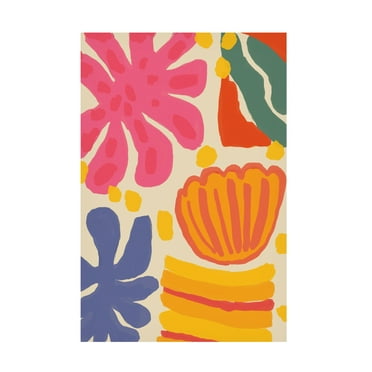 Trademark Fine Art Treechild   Happy Summer No 4 Canvas Wall Art