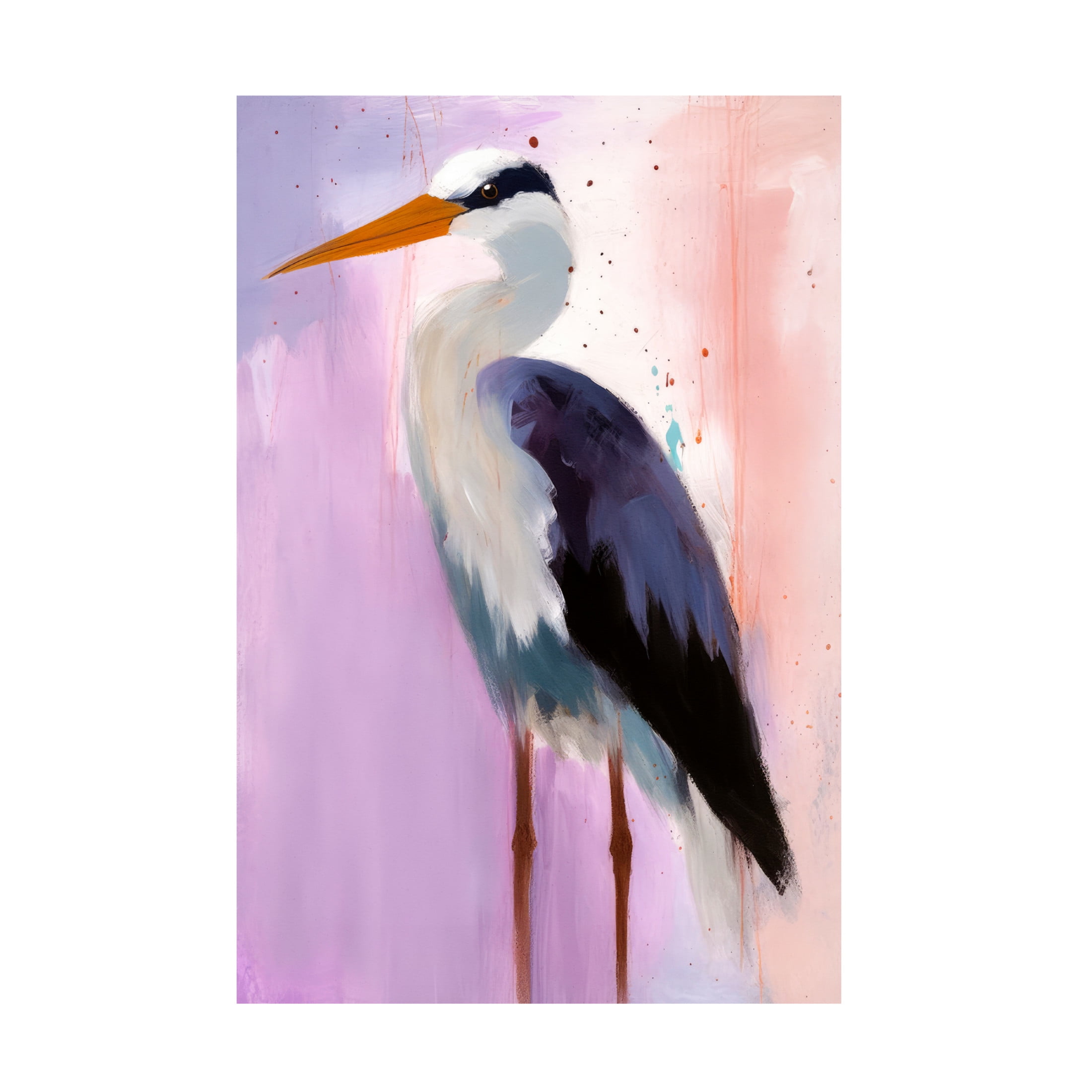 Trademark Fine Art Treechild   Stork Canvas Wall Art