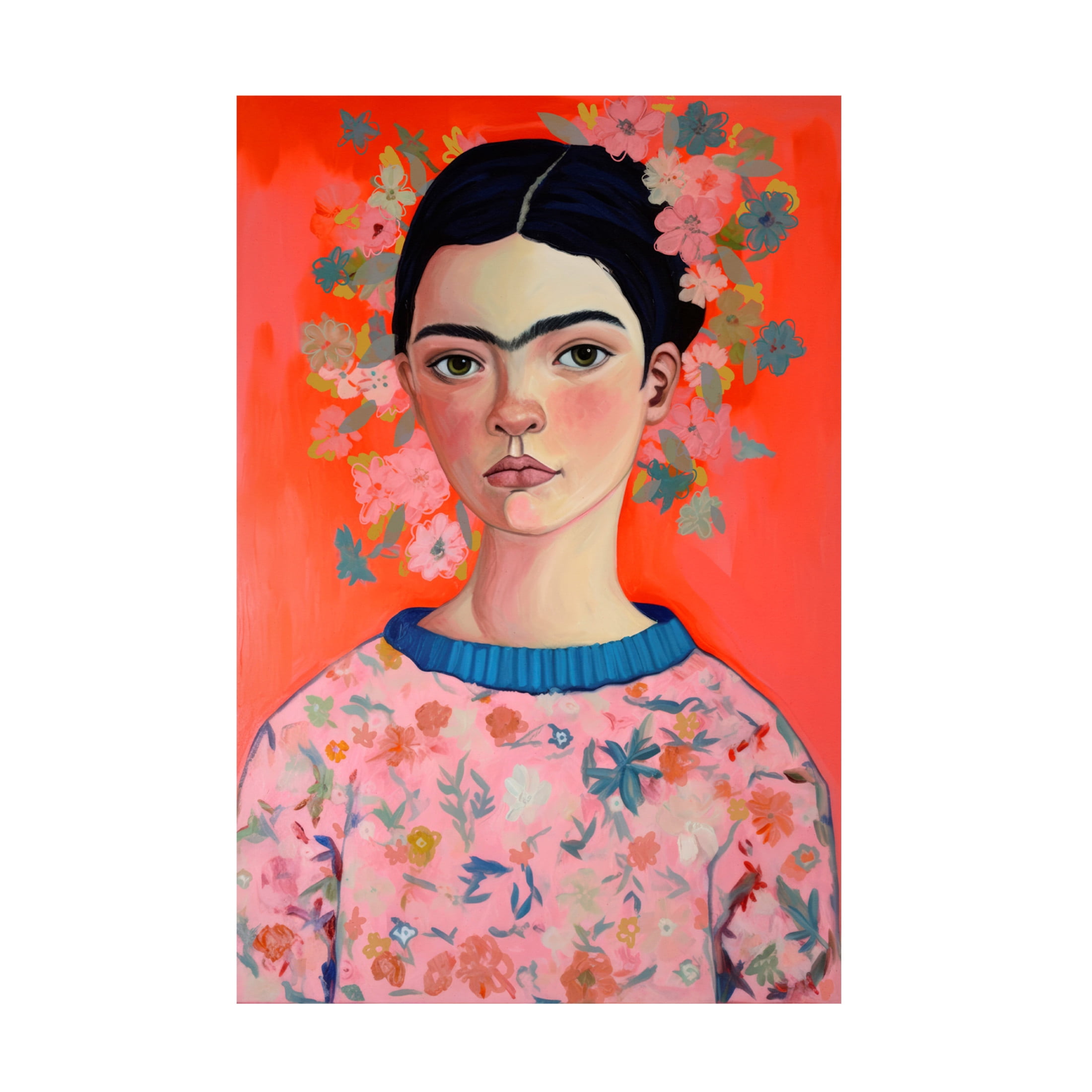 Trademark Fine Art Treechild  Young Frida Canvas Wall Art