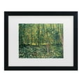thumbnail image 1 of Trademark Fine Art 'Trees and Undergrowth, 1887' Canvas Art by Vincent Van Gogh, 1 of 4