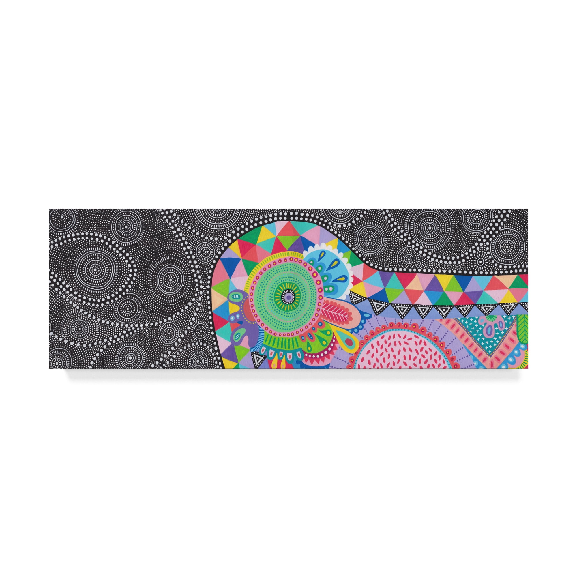 Trademark Fine Art 'Tribal Journey' Canvas Art by Hello Angel