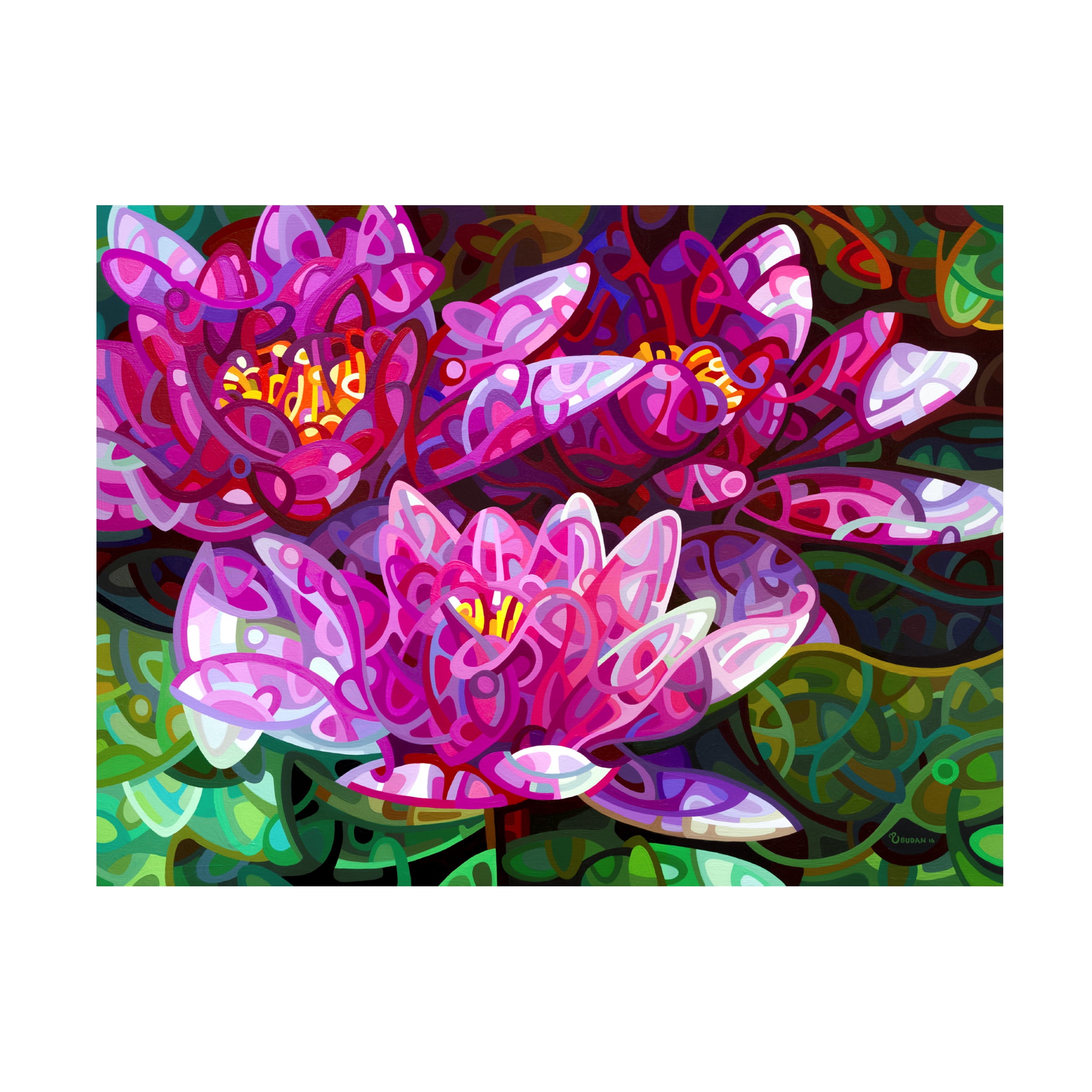 Trademark Fine Art 'Triumvirate' Canvas Art by Mandy Budan