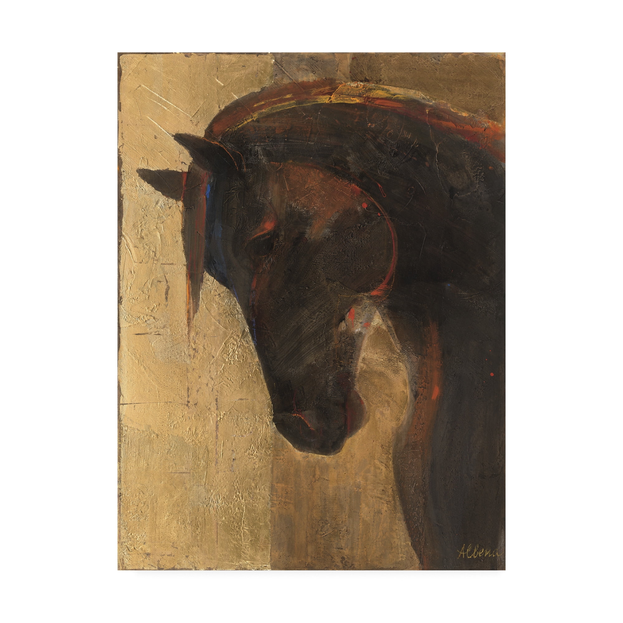 Trademark Fine Art 'Trojan Horse Ii' Canvas Art by Albena Hristova
