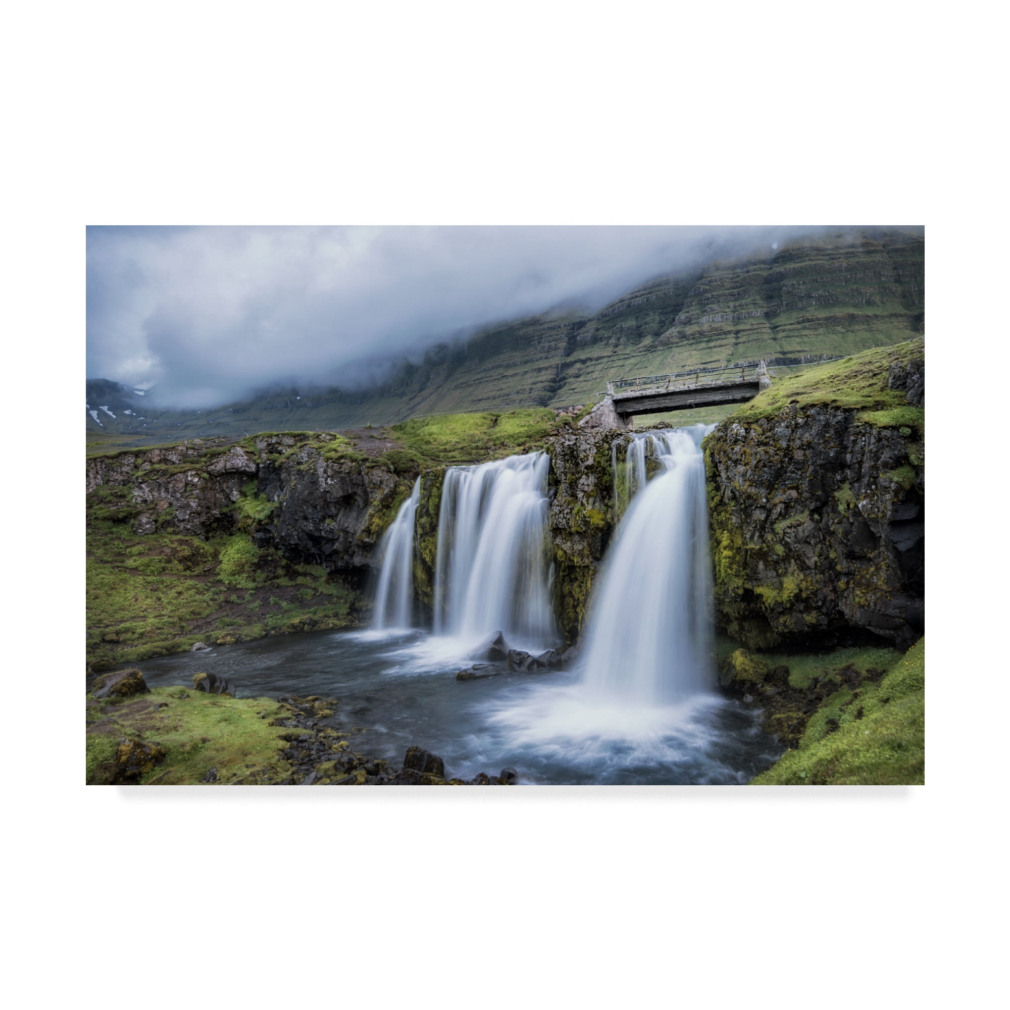 Trademark Fine Art 'Troll Bridge' Canvas Art by Danny Head