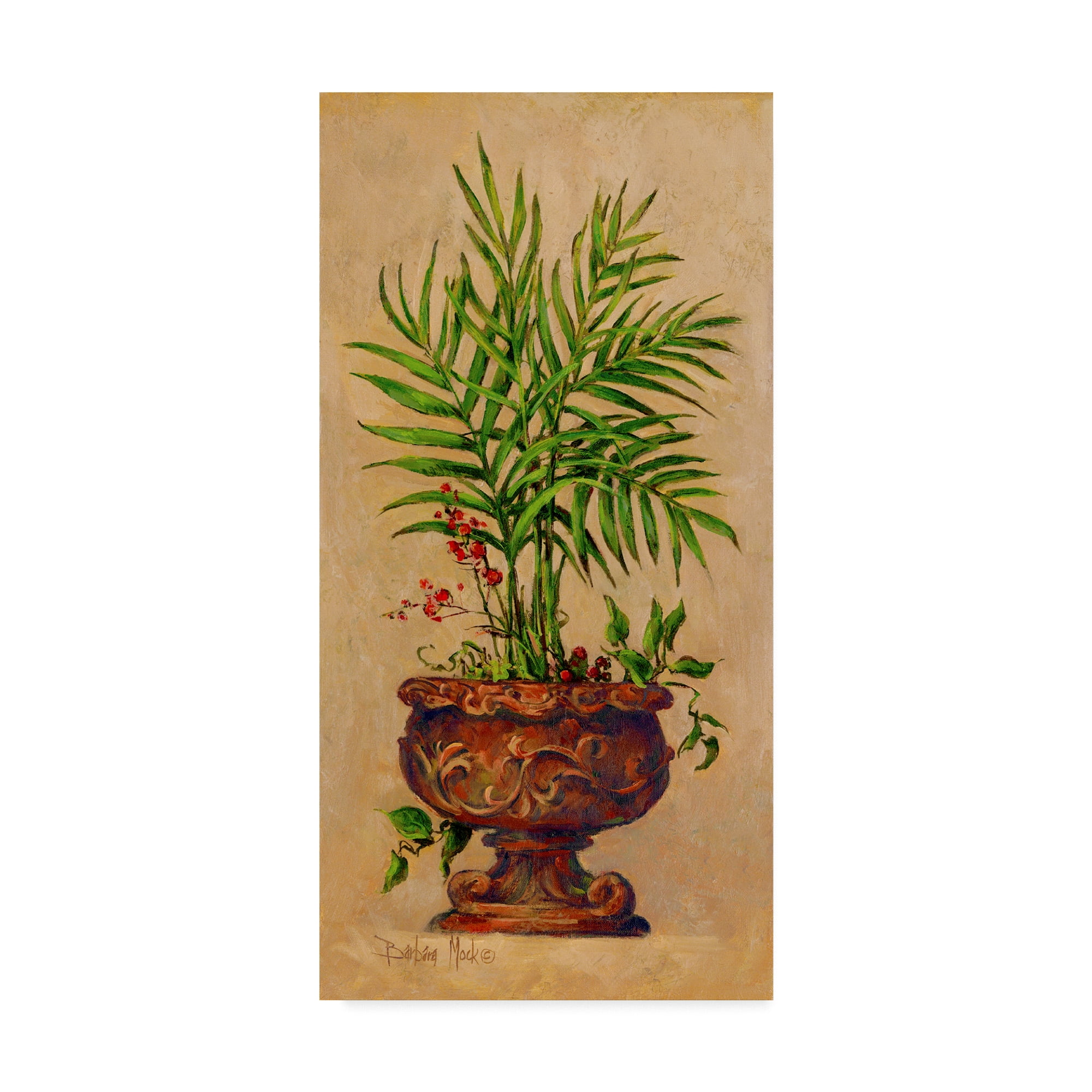 Trademark Fine Art ' Tropical Blend 2' Canvas Art by Barbara Mock