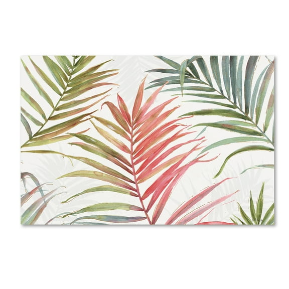 Trademark Fine Art 'Tropical Blush IV' Canvas Art by Lisa Audit