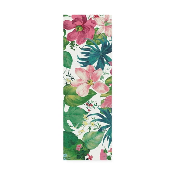 Trademark Fine Art 'Tropical Dream Bright on White II' Canvas Art by Danhui Nai