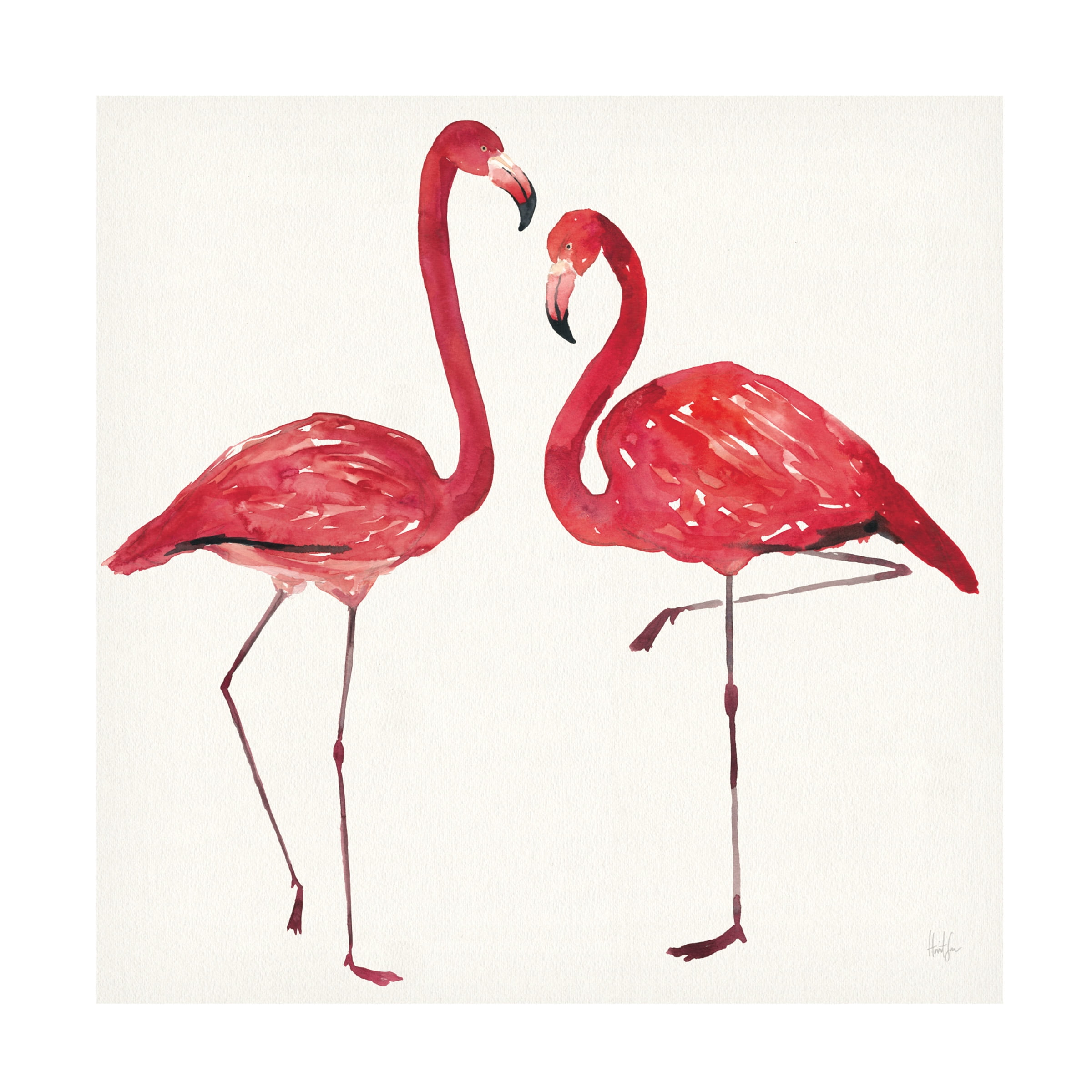 Trademark Fine Art 'Tropical Fun Bird IV' Canvas Art by Harriet Sussman
