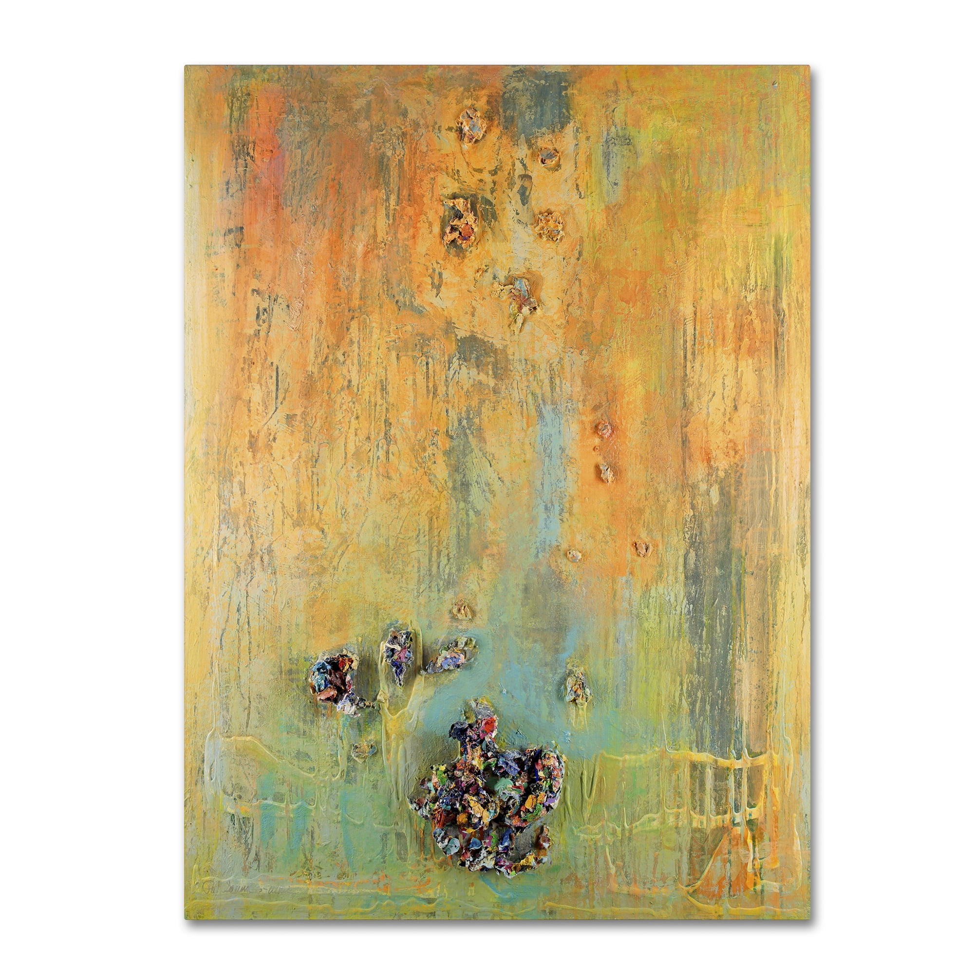 Trademark Fine Art "Tropical Island" Canvas Art by Pat Saunders-White