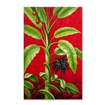 Trademark Fine Art "Tropical Palm II" Canvas Art by Victor Giton