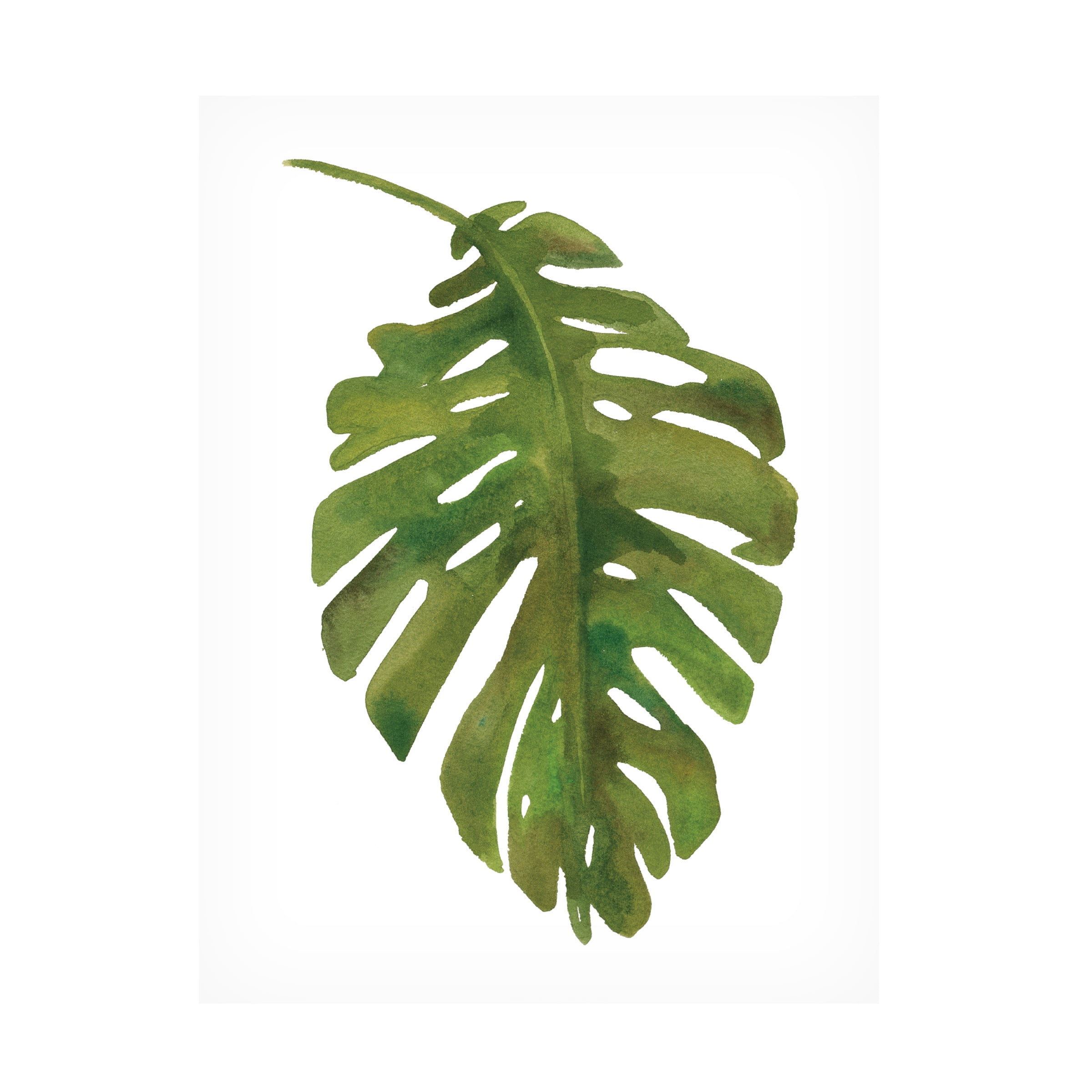 Trademark Fine Art 'Tropical Palm Paint' Canvas Art by Wild Apple Portfolio