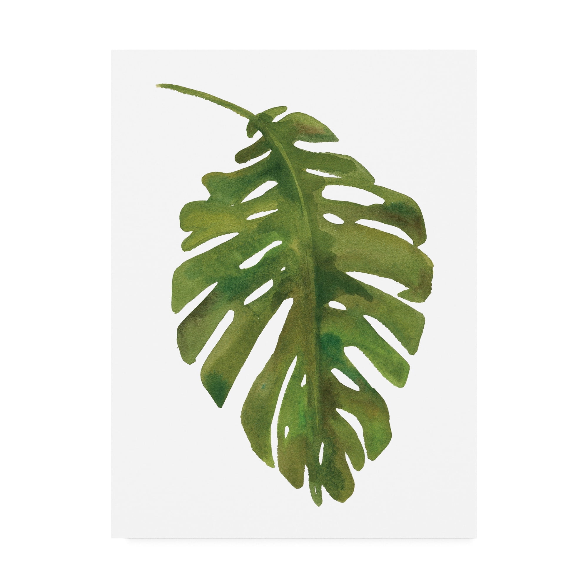 Trademark Fine Art 'Tropical Palm Paint' Canvas Art by Wild Apple Portfolio
