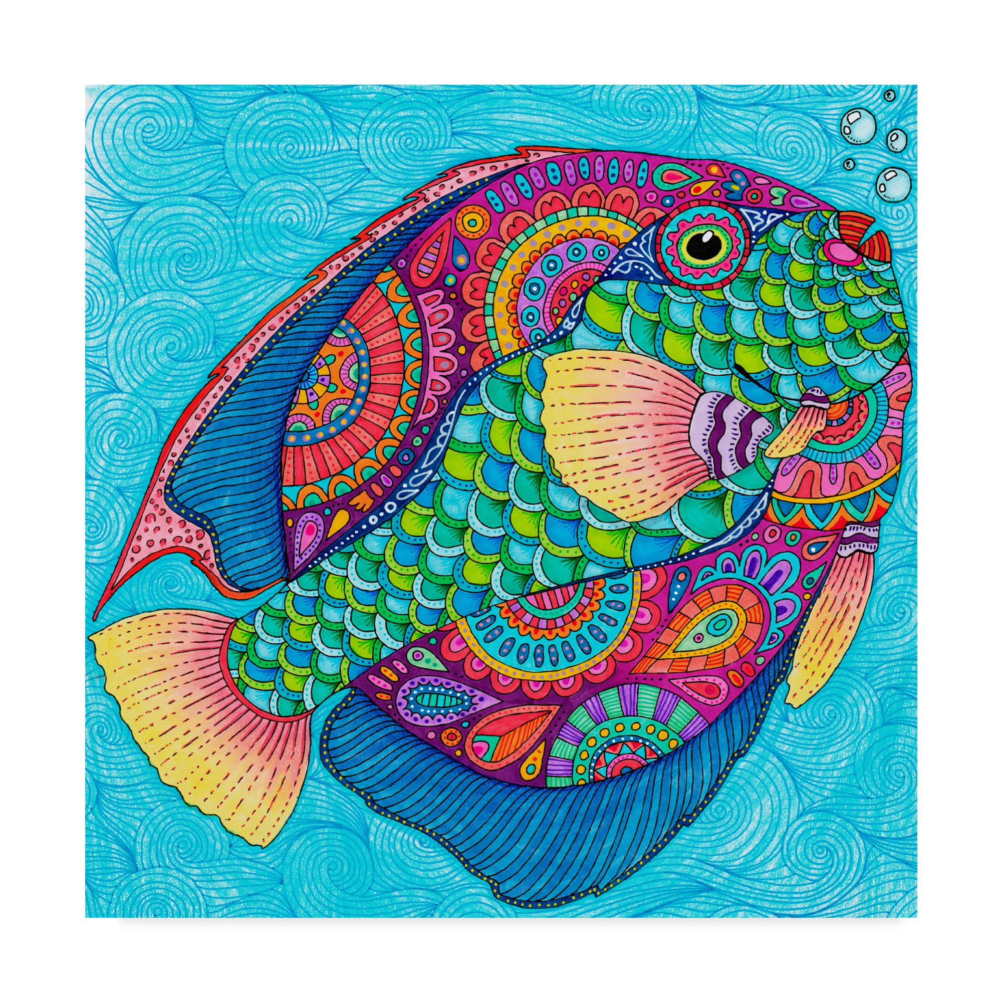 Trademark Fine Art 'Tropical Paradise 1' Canvas Art by Hello Angel