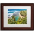 thumbnail image 1 of Trademark Fine Art 'Tropical Paradise' Canvas Art by Pierre Leclerc, White Matte, Wood Frame, 1 of 1
