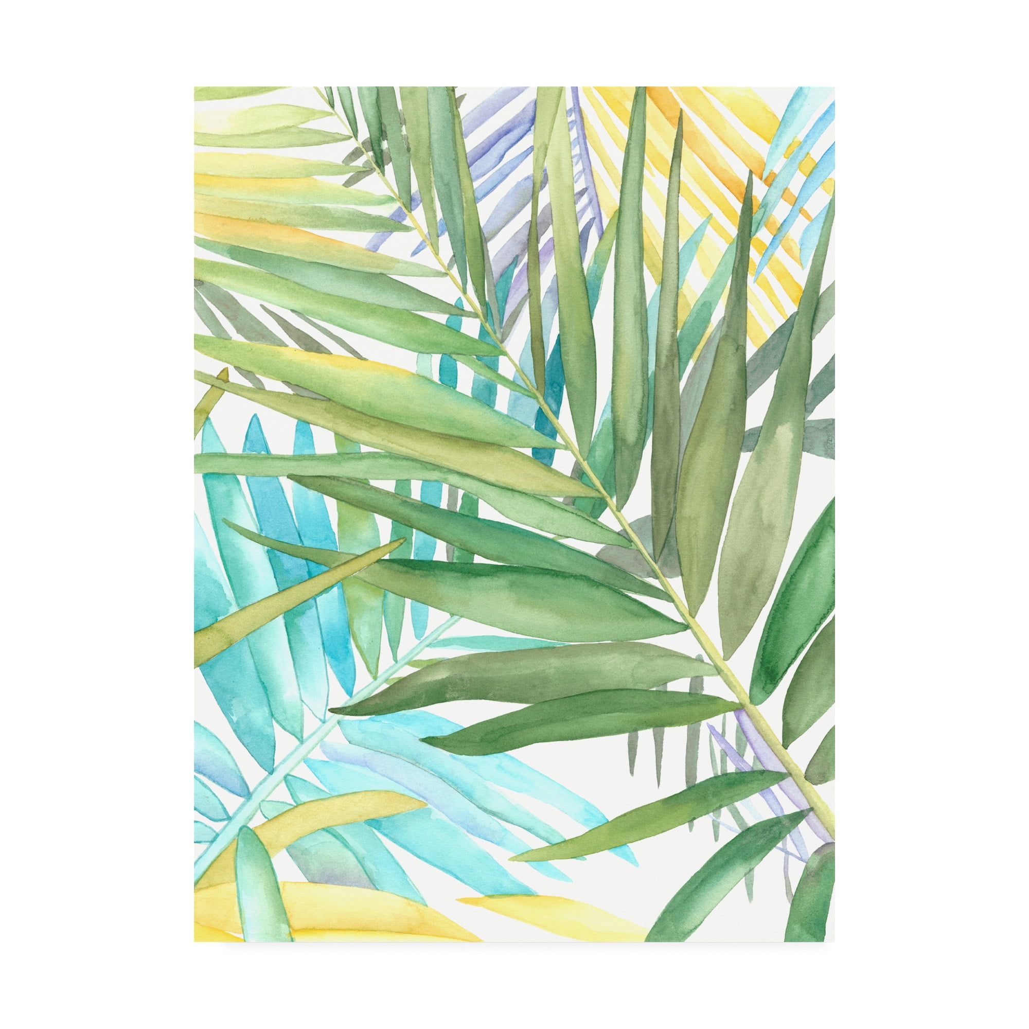 Trademark Fine Art 'Tropical Pattern II' Canvas Art by Megan Meagher