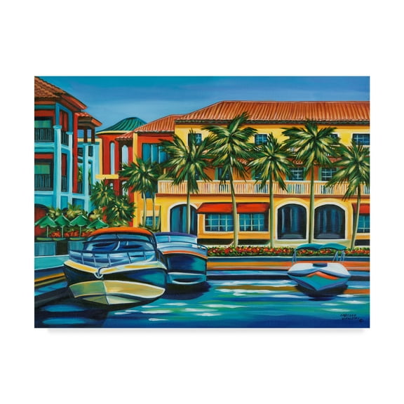 Trademark Fine Art 'Tropical Rendezvous II' Canvas Art by Carolee Vitaletti