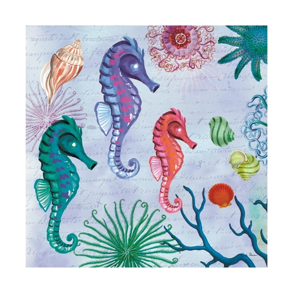 Trademark Fine Art 'Tropical Underwater II' Canvas Art by Farida Zaman