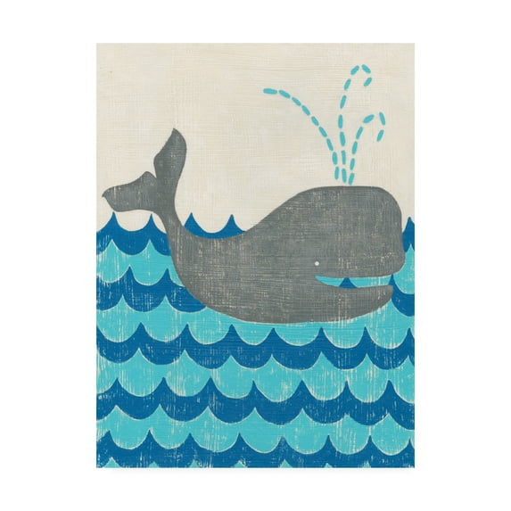 Trademark Fine Art 'Trumans Voyage III Childrens Art' Canvas Art by Chariklia Zarris