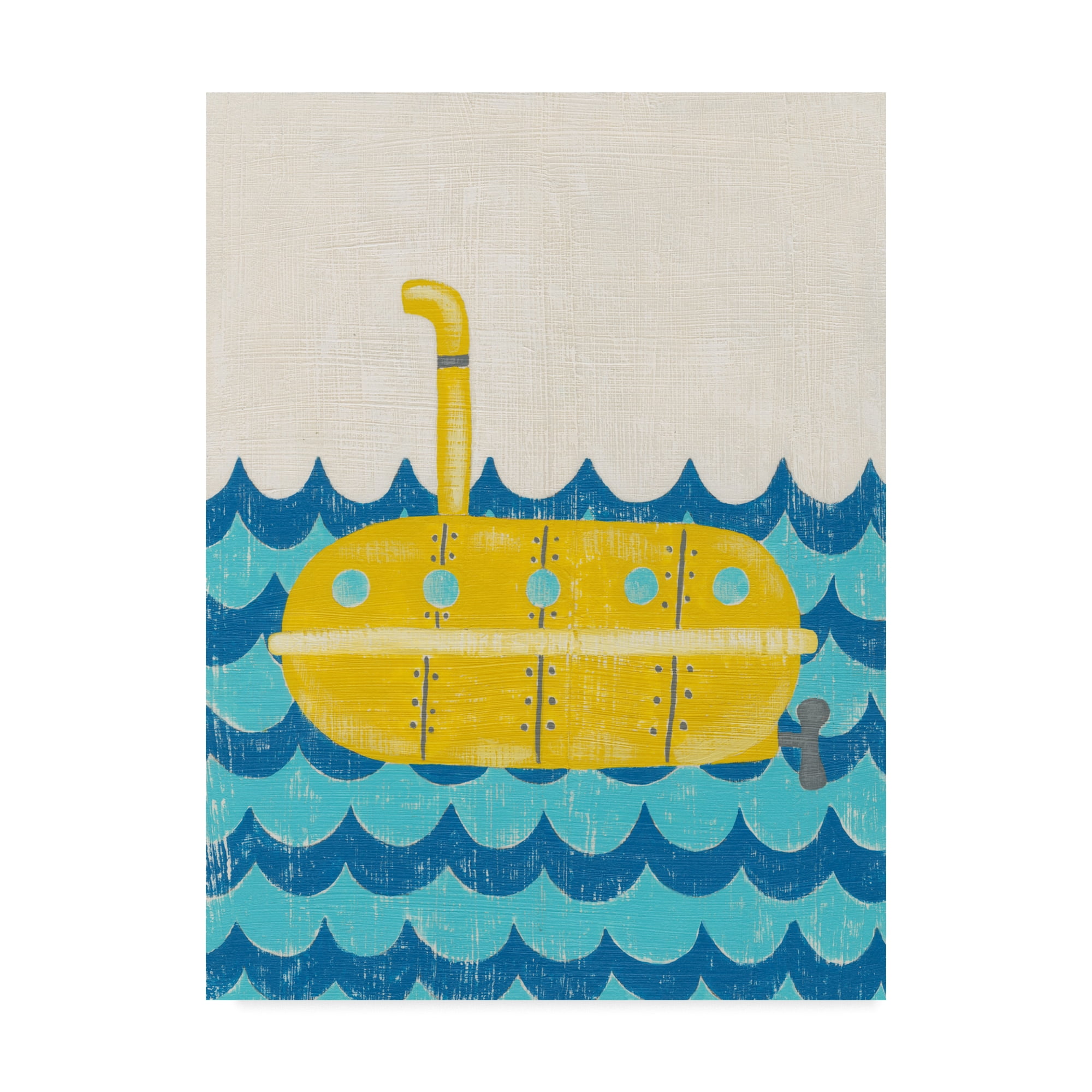 Trademark Fine Art 'Trumans Voyage IV' Canvas Art by Chariklia Zarris