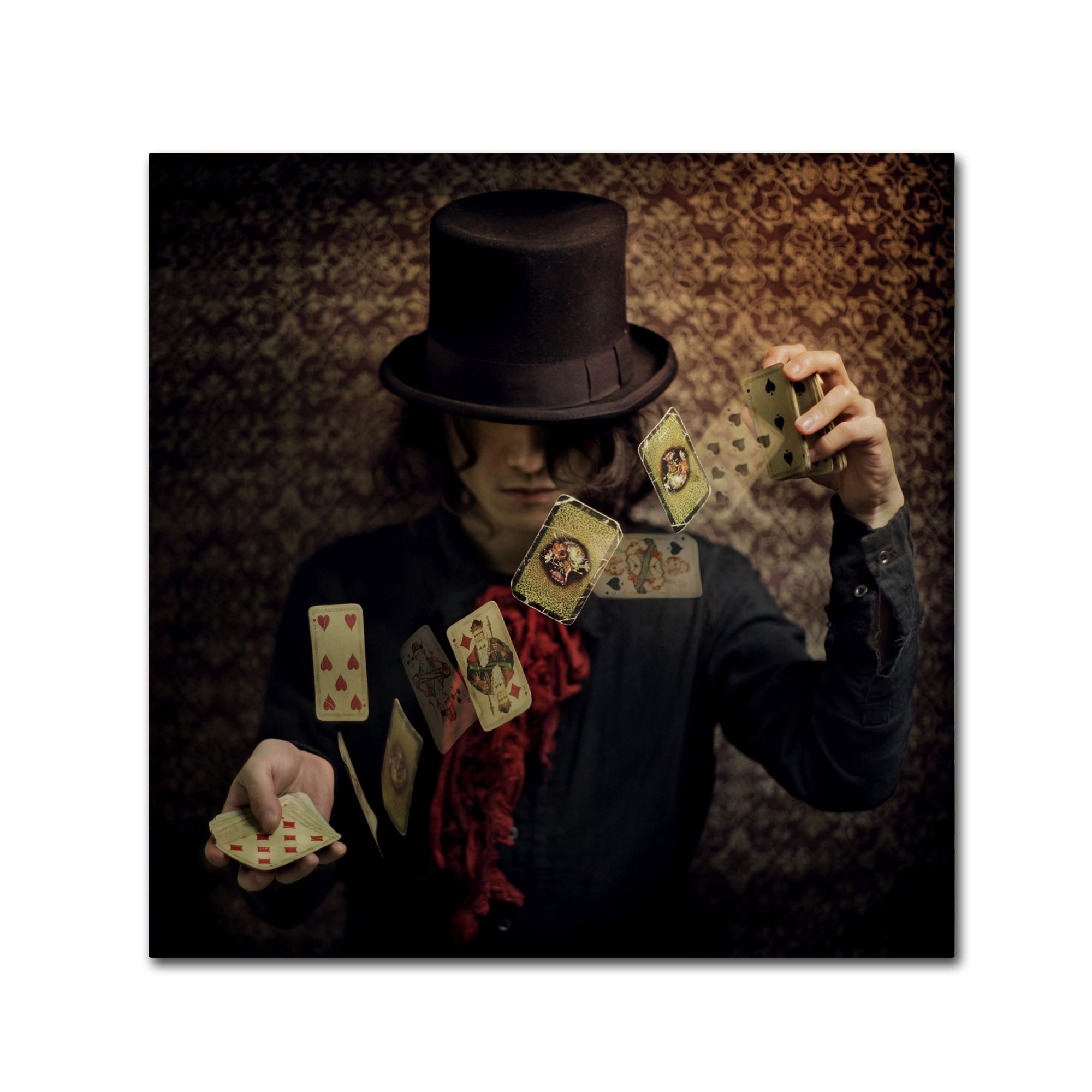 Trademark Fine Art 'Try Your Fortune' Canvas Art by Kiyo Murakami