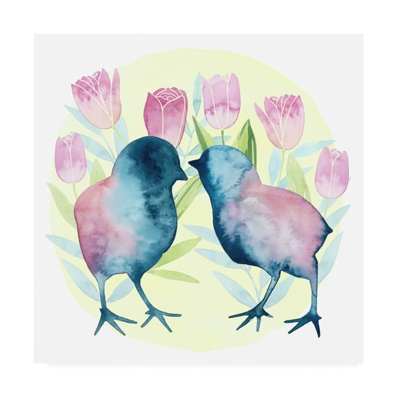 Trademark Fine Art 'Tulip Easter II' Canvas Art by Grace Popp