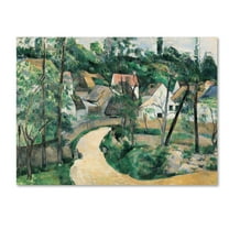 Trademark Fine Art 'Turn In The Road' Canvas Art by Cezanne