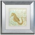 thumbnail image 1 of Trademark Fine Art "Turquoise Beach III" Canvas Art by Color Bakery White Matte, Silver Frame, 1 of 4