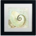 thumbnail image 1 of Trademark Fine Art "Turquoise Beach IV" Canvas Art by Color Bakery White Matte, Black Frame, 1 of 1