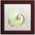 thumbnail image 1 of Trademark Fine Art "Turquoise Beach IV" Canvas Art by Color Bakery White Matte, Wood Frame, 1 of 4