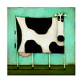 thumbnail image 1 of Trademark Fine Art 'Turquoise Cow' Canvas Art by Daniel Patrick Kessler, 1 of 4